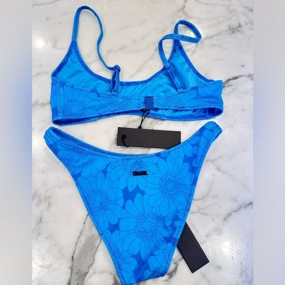 TRIANGL CHEEKY RINA - OCEAN FLORAL NO BAG NEW WITH TAGS - Picture 5 of 9